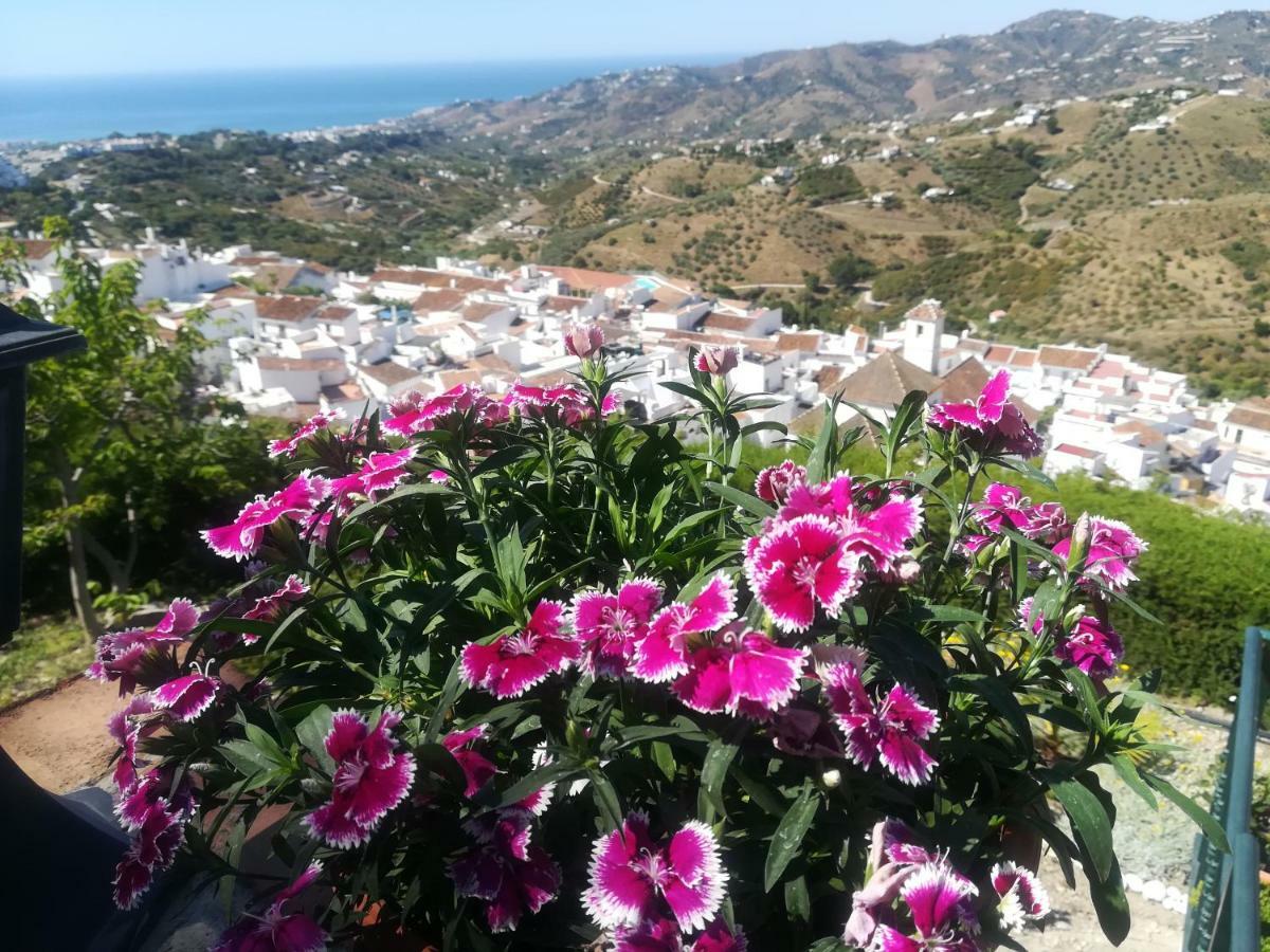 Villa Casa Ana, Fantasticas Vistas A Frigiliana, El Mar Y La Montana Exterior foto