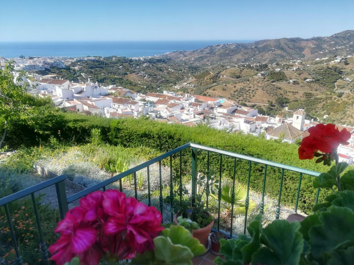 Villa Casa Ana, Fantasticas Vistas A Frigiliana, El Mar Y La Montana Exterior foto
