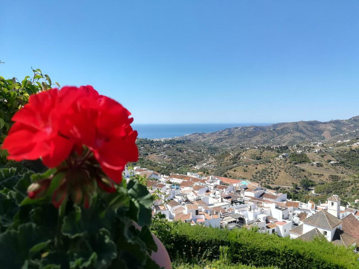 Villa Casa Ana, Fantasticas Vistas A Frigiliana, El Mar Y La Montana Exterior foto